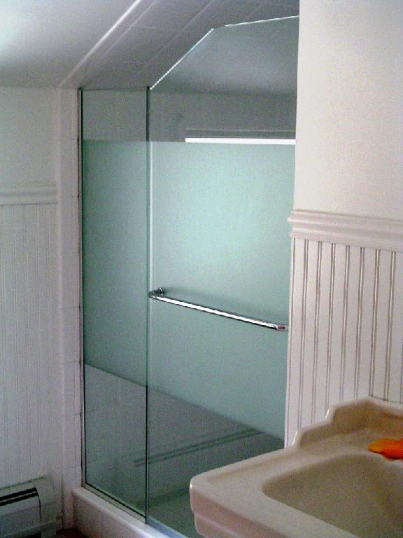 Angled Ceiling Frameless Applications Cold Spring Shower Doors